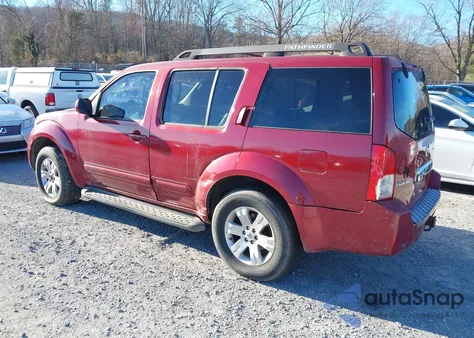 2006 Nissan Pathfinder Le из США, поврежденный, VIN 5N1AR18W56C666007